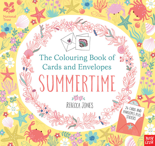 colouring cards and envelopes