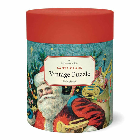 vintage puzzle- santa claus 500 pc