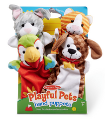 Melissa and Doug hand puppets