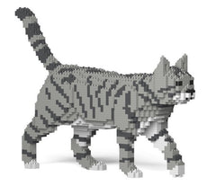 Jekca Grey Tabby Cat 03S-M03