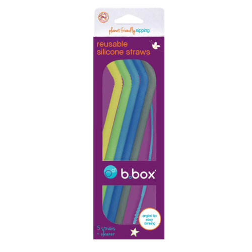 b.box reusable silicone straws