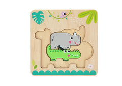 multi-layered animal puzzle