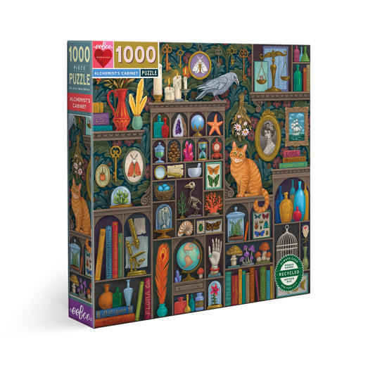 eeboo 1000 pc alchemist's cabinet