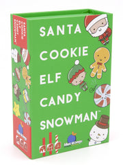 santa cookie elf candy snowman