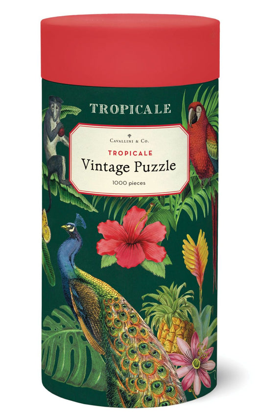 tropicale vintage 1000pc puzzle