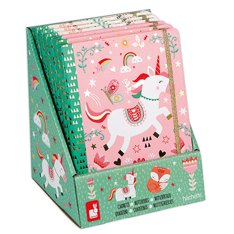 janod notebook unicorn & fox
