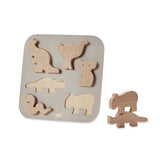 wooden puzzle australian animals