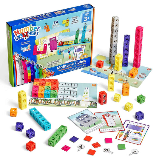 mathlink cubes numberblocks 1-10 activity set