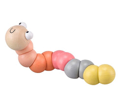 calm & breezy wooden jointed worm