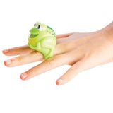 squeeze frog ring