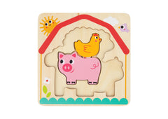 multi-layered animal puzzle