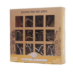 ancient metal puzzles 12 pc