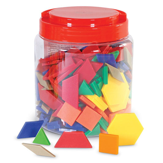 plastic pattern blocks