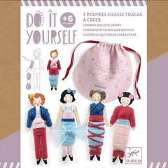 Do it yourself- 5 worry dolls to create