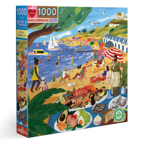 Beach Umbrellas 1000pc puzzle