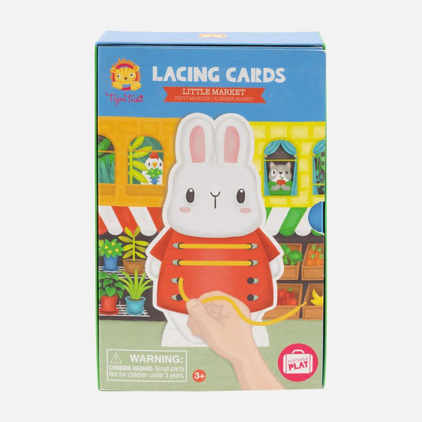 Lacing Cards- little market