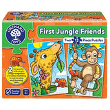 first jungle friends jigsaw