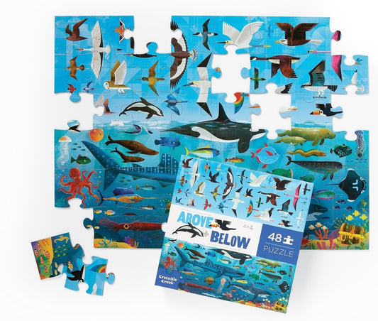 sea and sky above and below 48pc puzzle