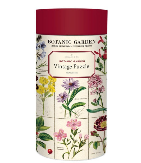 vintage puzzle - botanic garden 1000pc