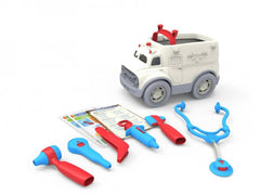 green toys ambulance & doctor's kit