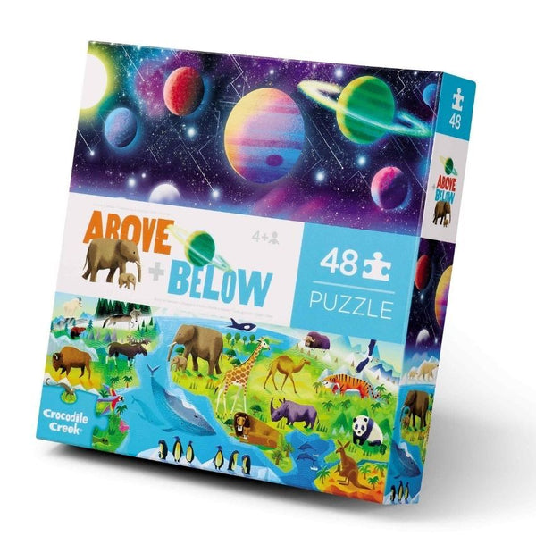 earth & space above + below 48pc puzzle