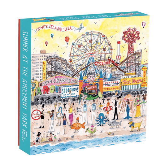 summer at the amusement park 500pc puzzle