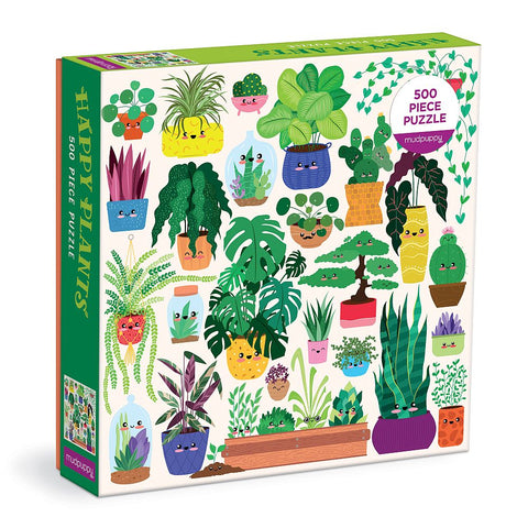 500 pce happy plants puzzle