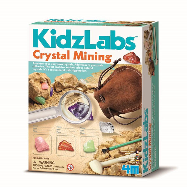 kidzlabs - crystal mining