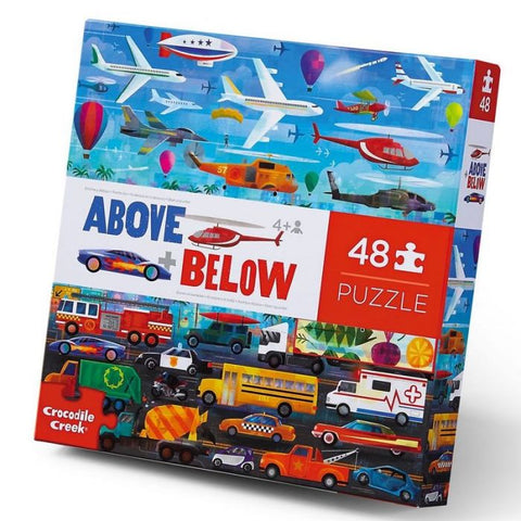 Things that go above and below 48pc puzzle