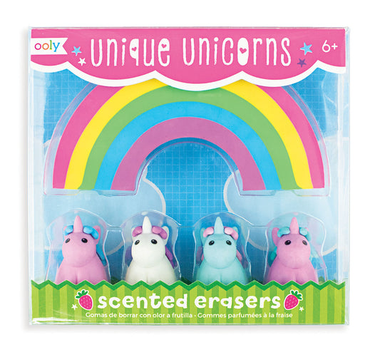 Unique Unicorns Scented Erasers