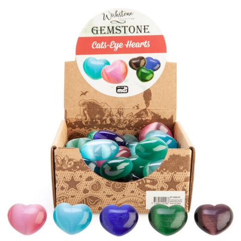 gemstone cats eye hearts
