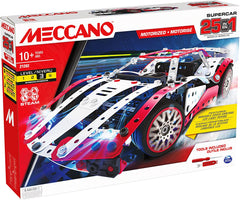 meccano- motorised supercar 25 in 1