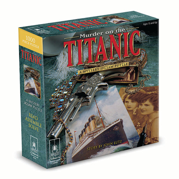 Murder on the Titanic- mystery 1000pc jigsaw puzzle