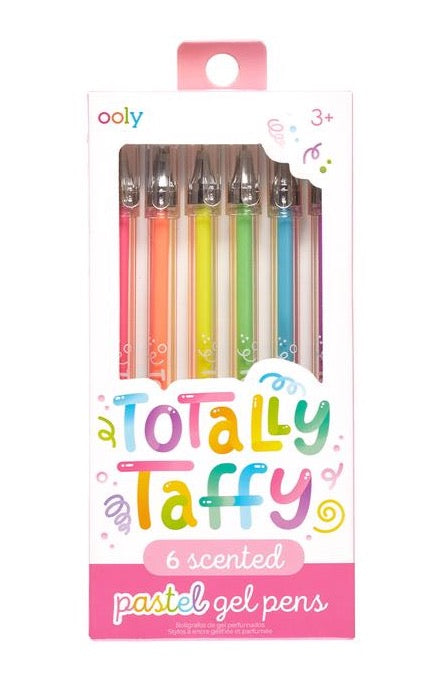 totally taffy scented pastel gel pens