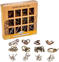 ancient metal puzzles 12 pc