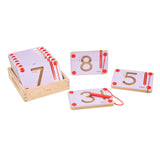 magnetic writing board- numbers 10pc