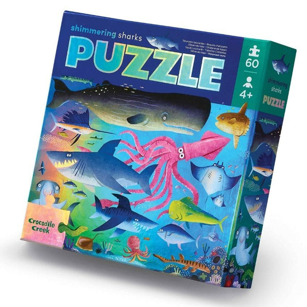 shimmering sharks puzzle