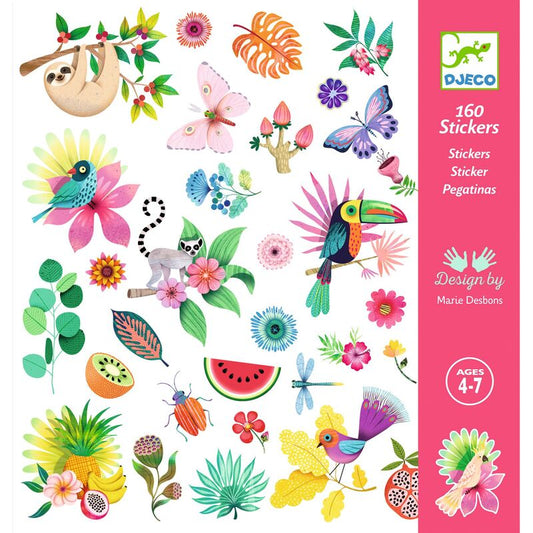 Djeco stickers - paradise