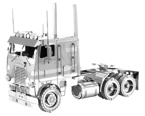 metal earth- freightliner COE truck