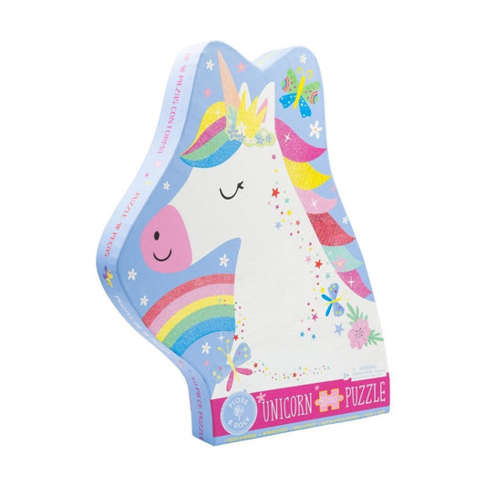 40 piece shaped jigsaw puzzle unicorn