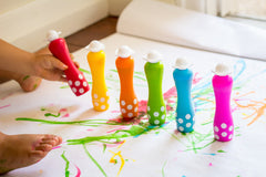 6 foam markers