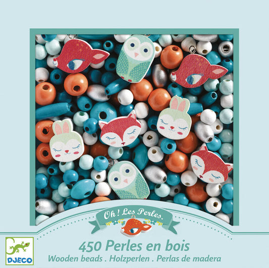 450 Wooden Beads - Activity Sets