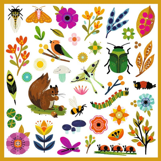 Djeco - 160 stickers garden