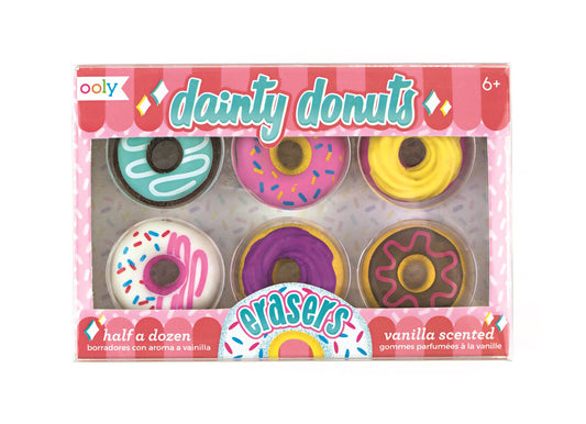 dainty donuts erasers