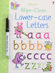wipe-clean lower case letters