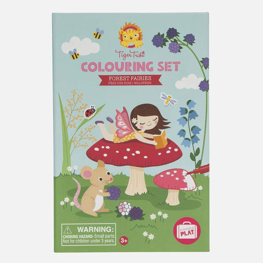 colouring set- forest fairies