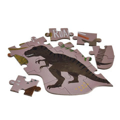 Dino shaped jigsaw 80 pc