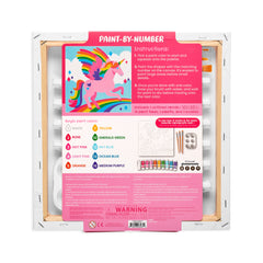 paint by number- colourific canvas kit