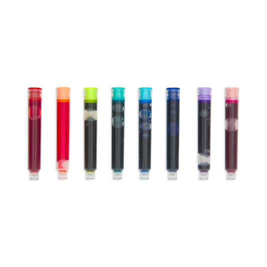 colour write fountain pen ink refills