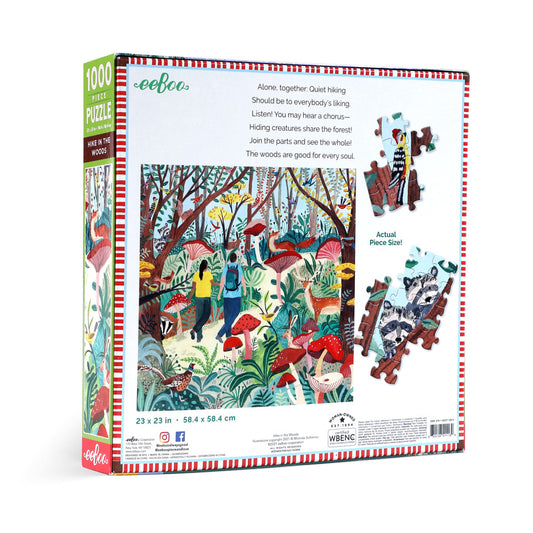 Hike in the woods 1000pc puzzle